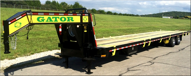 EQUIPMENT TRAILER - TANDEM DUAL GOOSENECK TRAILER FOR SALE  Trousdale County, Tennessee